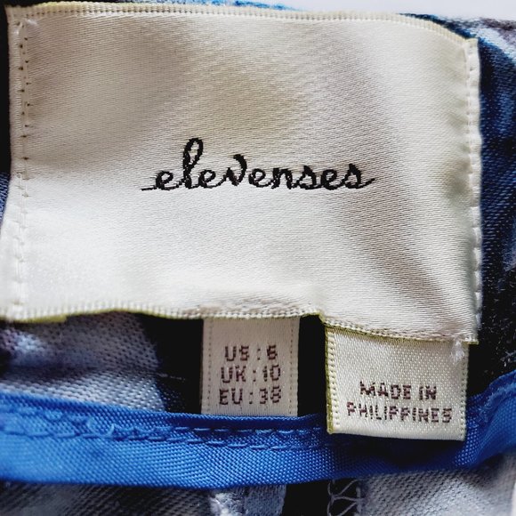 ANTHRO ELEVENSES Brighton Wide Leg Floral Pants - Picture 8 of 9